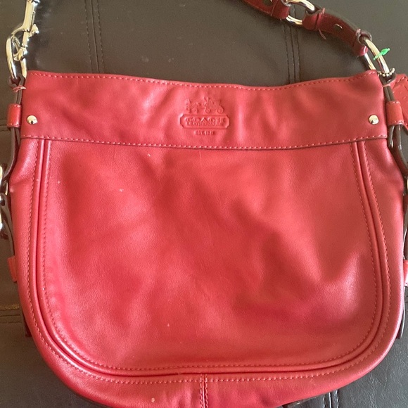 Red coach purse - Picture 1 of 5